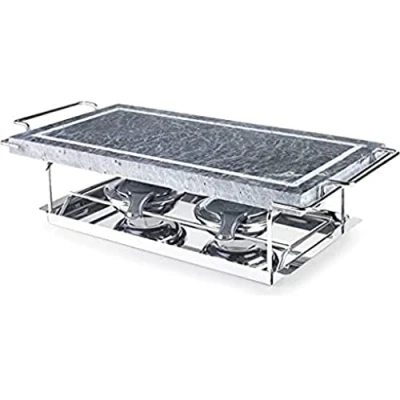 Afbeelding van Ibili 755000 Grill Stone 37 x 18 cm, grijs/zilver