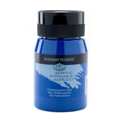 Afbeelding van Royal &amp; Langnickel Essentials acrylverf, ftalycyanineblauw, 500 ml