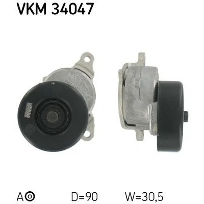 Afbeelding van Spanrol, Poly V riem SKF VKM 34047