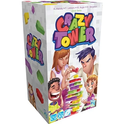 Afbeelding van Synapses Games Crazy Tower gezelschapsspel vanaf 8 jaar 1 4 spelers 15 minuten