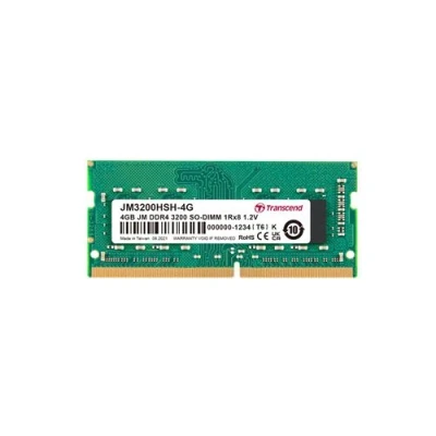 Image de Transcend JetRAM DDR4 module 4 Go SO DIMM 260 broches 3200 MHz / PC4 25600 CL22 1.2 V mémoire sans tampon non ECC