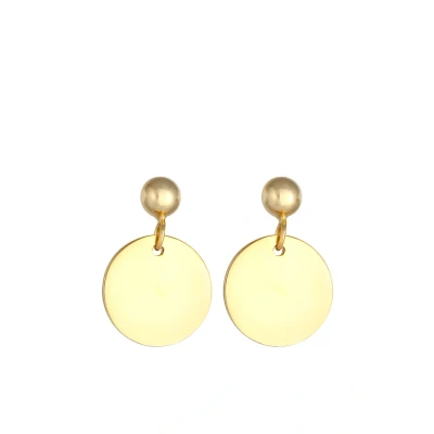 Afbeelding van Elli Circle Oorbellen goldcoloured, Dames, Maat: One Size, Gold coloured