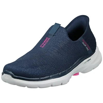 Afbeelding van Skechers Sportliche Sneakers laag, Dames, Maat: 37, Dunkelblau Textiel