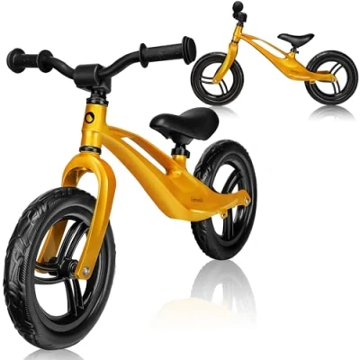 Afbeelding van Lionelo Bart Loopfiets Unike magnesium frame licht en duurzaam Antislip hoes voor het stuur Zeer van gewicht 2,8 kg