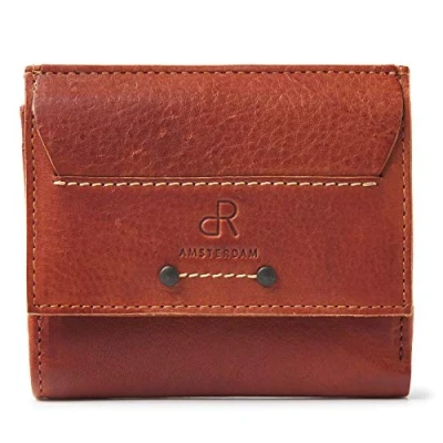 Afbeelding van dR Amsterdam Billfold Tampa Camel, kameel