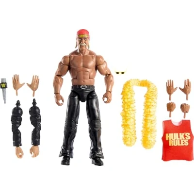 Afbeelding van WWE Mattel Wrestlemania Elite Collection Hulk Hogan figuur