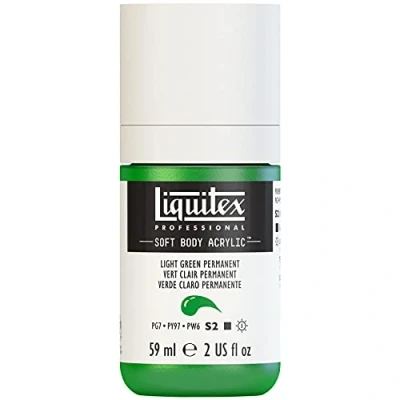 Afbeelding van Liquitex Professional Soft Body Acrylfles, 56,7 g, lichtgroen