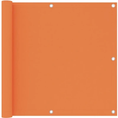 Afbeelding van Balkonscherm 90x500 cm oxford stof oranje