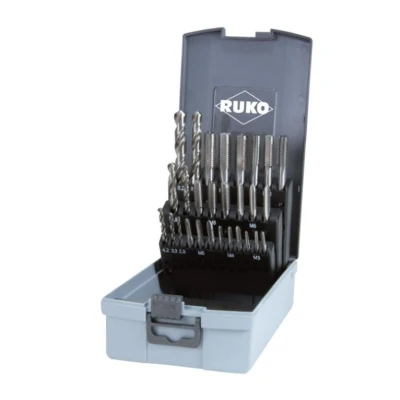 Afbeelding van RUKO 245003RO Set handtappen Sneldraaistaal