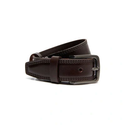 Afbeelding van Leren Riem Bruin Manovo voor Heren Maat 125 cm The Chesterfield Brand