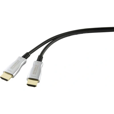 Afbeelding van SpeaKa Professional SP 9019352 HDMI kabel Aansluitkabel A stekker, stekker 30.00 m Zwart 4K UHD, Afgeschermd