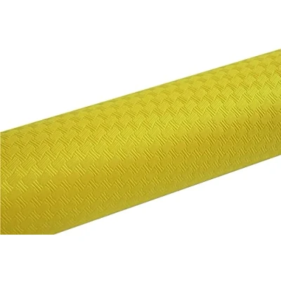 Afbeelding van Pro tafelkleed, ref. 800620l, doos van 16 wegwerptafelkleden gemaakt versierd papier, unieke, esthetische en diepe versiering, rol 6 m lang 1,20 breed, kleur: geel, in Frankrijk