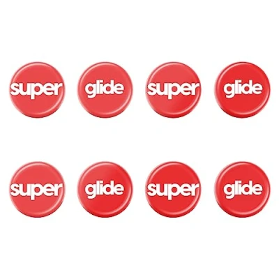 Afbeelding van Pulsar Gaming Gears Superglide2 gestructureerd oppervlak met regelbare snelheid, gladste muisvoeten, gemaakt van extreem sterk glas, gladde en duurzame zool voor universeel, 6 mm x 8