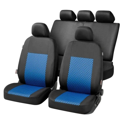 Afbeelding van WALSER Arran 2VS 13393 Stoelhoes blauw/zwart Polyester voor en achter