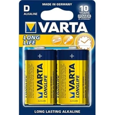 Afbeelding van Varta Longlife D Blister 2 50 blisters