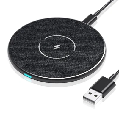Afbeelding van draadloze oplader 20 W Max, snellader, draadloos laadstation, inductief compatibel met iPhone 11/12/13/14/15/Samsung Galaxy S23/S22/S21/S20/S10.