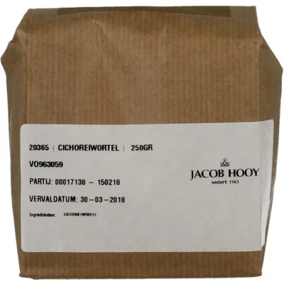 Afbeelding van Jacob Hooy Cichoreiwortel 250 GR