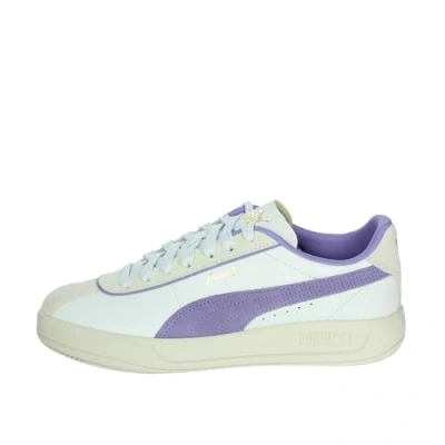 Image de PUMA Club Klassika Sneakers Women, Chaussures, Blanc/Lavender Alert/Warm Blanc, 35.5