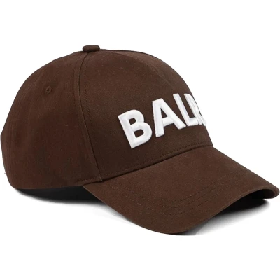 Afbeelding van BALR unisex Accessoires Hoeden Pet Bruin One Size
