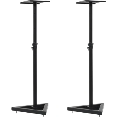 Afbeelding van vidaXL Monitorspeakerstandaards 2 st staal zwart
