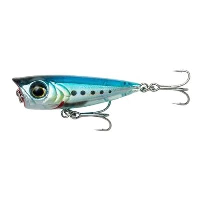 Afbeelding van Savage Gear Micro Popper Oppervlakte Kunstaas Brown Mullet 5.5cm (5.4g)