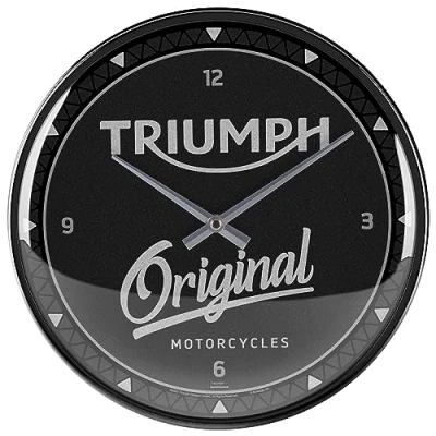 Afbeelding van Triumph Original. Wandklok Ø 31 cm en 6 dik.