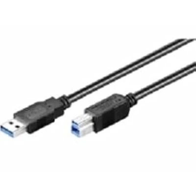 Afbeelding van Microconnect USB A/USB B, 5 m kabel Mannelijk Zwart