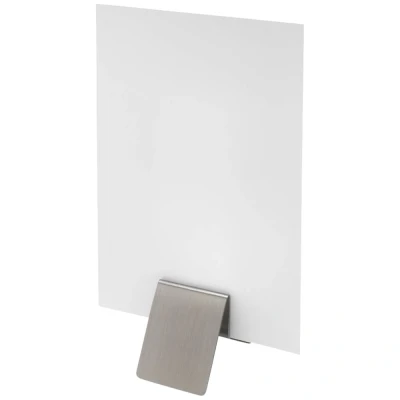 Afbeelding van Deflecto 794161 Folderhouder RVS 1 stuk(s) (b x h d) 50 67 mm