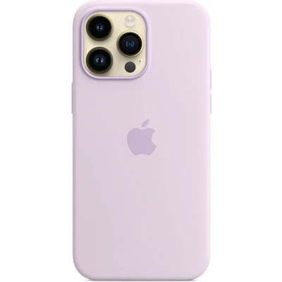 Afbeelding van Apple Magsafe Siliconen Back Cover Paars iPhone 14 Pro Max