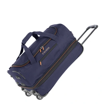 Afbeelding van Travelite Basics Wheeled Duffle 55 Expandable marine Handbagage koffer Trolley