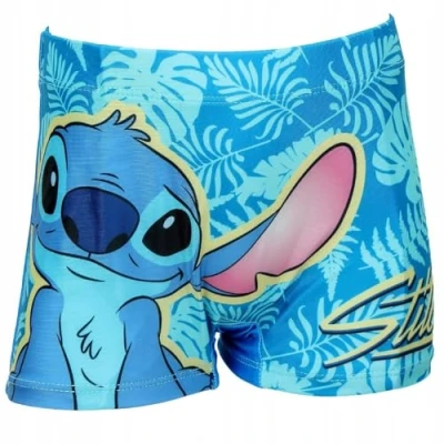 Afbeelding van eplusm Lilo en Stitch, boxershorts, badpak, jongens, Blauw, 8 jaar