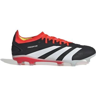 Afbeelding van adidas Performance Predator PRO FG Voetbalschoenen met kunststof noppen, Heren, Maat: 40 2/3, Core black/footwear white/solar red
