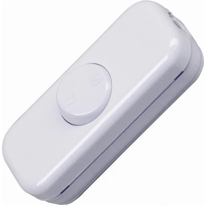 Afbeelding van Kopp 193601008 Snoerschakelaar Wit 1x uit/aan 10 A 1 stuk(s)