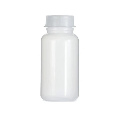 Afbeelding van Octopus 1000 ml fles van polyethyleen met lage dichtheid schroefdop, lege 1 liter voor laboratorium, keuken of hobby