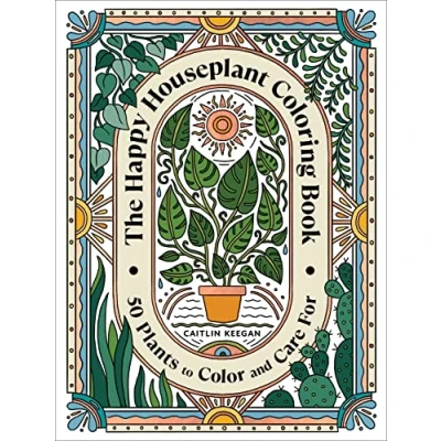 Afbeelding van The Happy Houseplant Coloring Book