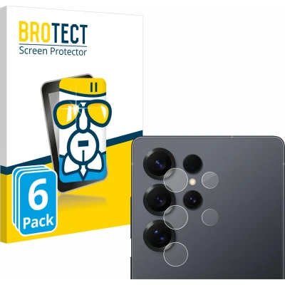 Afbeelding van BROTECT Screenprotector voor Samsung Galaxy S25 Ultra Enterprise Edition (ALLEEN Camera Lens) Folie Beschermfolie Beschermglas transparant (6 Stuks)