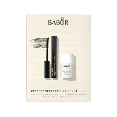 Afbeelding van Babor Mascara + EYE &amp; Heavy MAKE UP Remover SET Huidverzorgingsset, Maat: One Size, Black