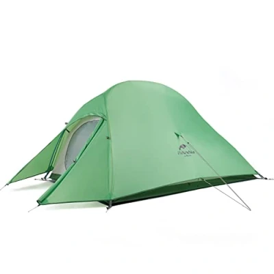 Afbeelding van Naturehike Cloud Up 2 Ultralichte tent Backpacking voor Personen Wandelen Kamperen Buiten (210T Groene Upgrade)