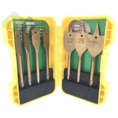 Afbeelding van *** Speedboren set, 7 delig, Boorset, Spiraalboorset Speedboor Houtboor Hout boor van Heble®