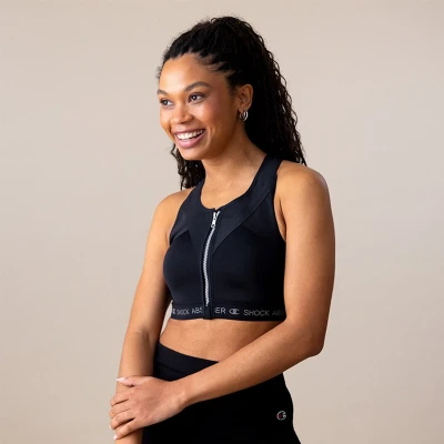 Afbeelding van Shock Absorber Infinity Power Sportbh met high support, Dames, Maat: 70C, Black/dark grey