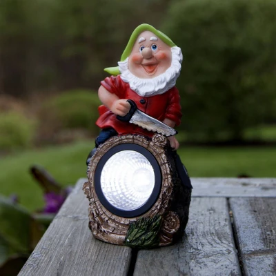 Afbeelding van Star Trading Solar Figuur Gnomy, Houthakker