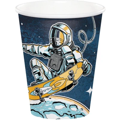Afbeelding van Haza Witbaard Astronaut Bekers, 8st.