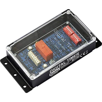 Afbeelding van Kemo M113D Tijdschakelaar digitaal Kant en klaar 12 V/DC