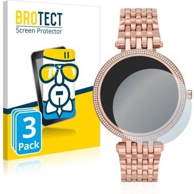 Afbeelding van BROTECT AirGlass kogelwerende glasfolie, Smartwatch beschermfolie, Transparant