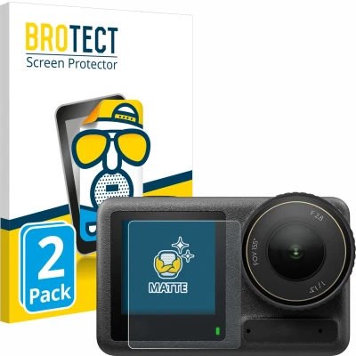 Afbeelding van BROTECT Screenprotector voor DJI Osmo Action 4 (Display voor) Folie Beschermfolie matte (2 Stuks)