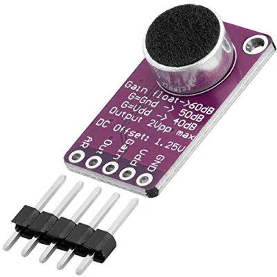 Afbeelding van AZDelivery MAX9814 Microfoon AGC Versterker Module compatibel met Arduino Inclusief E Book!