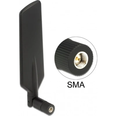 Afbeelding van LTE (4G) en WLAN WiFi 5 2.4/5 GHz antenne omnidirectioneel SMA (m) 1 4 dBi / zwart