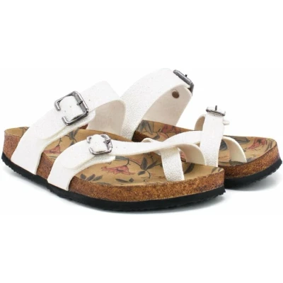 Afbeelding van GOBY Flowers Sandalen Slippers Hoge kwaliteit Handmade Maat 40