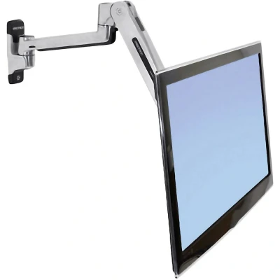 Afbeelding van Ergotron LX Sit Stand Wall Mount LCD Arm Monitor wandbeugel 1 voudig 25,4 cm (10) 106,7 (42) Aluminium (gepolijst) Kantelbaar, Zwenkbaar, Roteerbaar