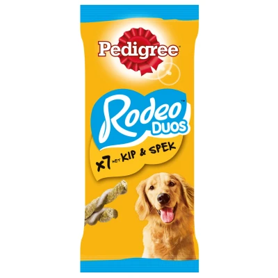 Afbeelding van Pedigree Rodeo Snack Hondensnacks Kip Bacon 123 g